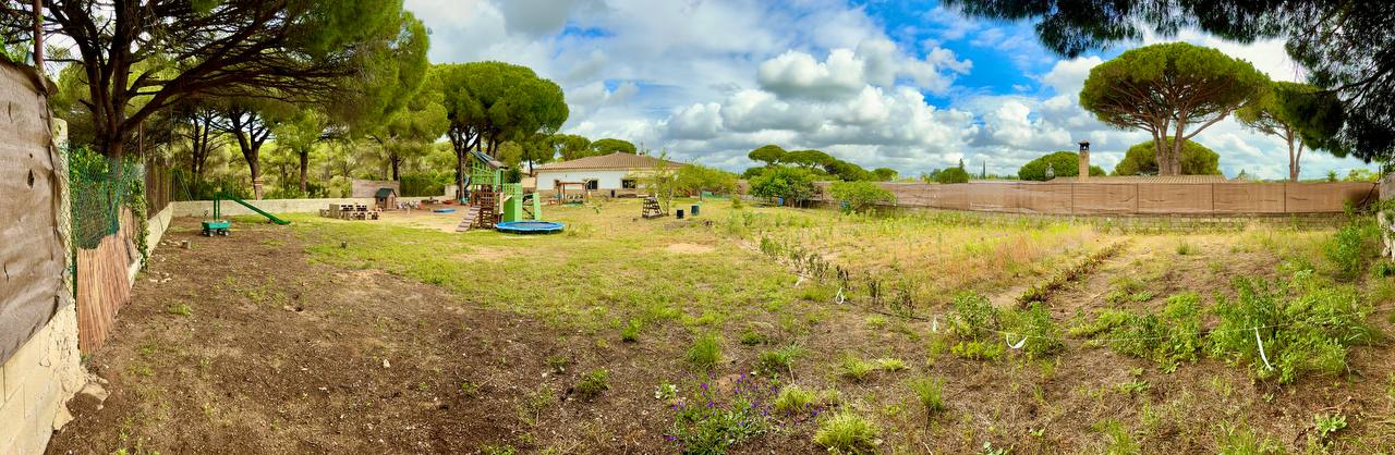 vista del jardin amplia